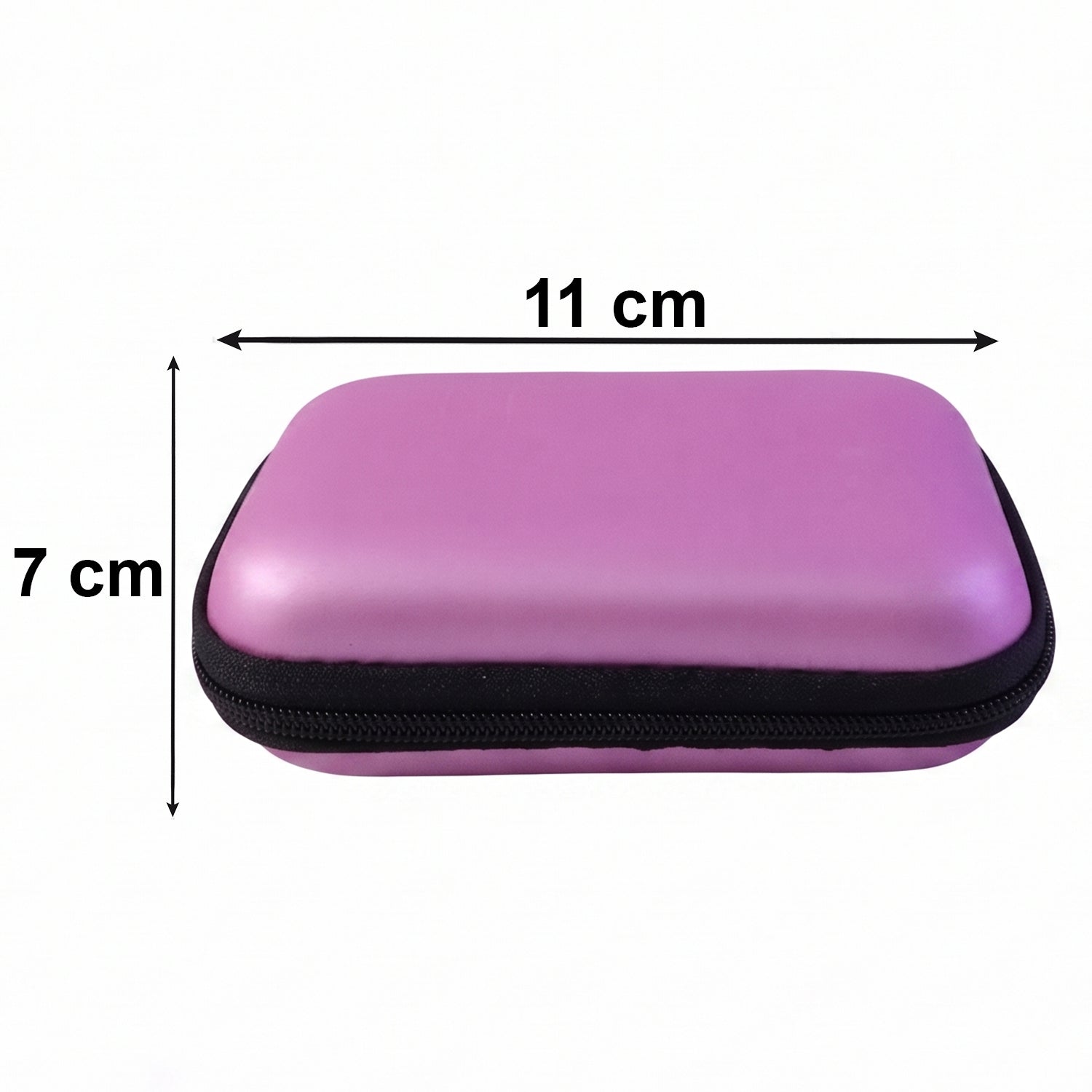 Dimensions illustration of compact EVA travel case