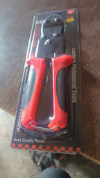 Packaging for the BoltForce mini bolt cutter, showcasing the tool.