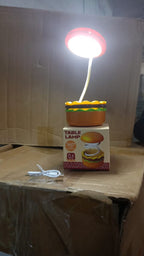 Packaging box for the Indo Glow burger LED night lamp.