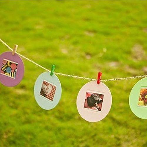 Versatile small wooden clips perfect for hanging clothes or DIY crafts.