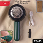 Portable fabric shaver for lint and fuzz removal