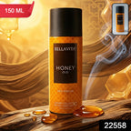 Spray application of Honey Oud Deo Perfume