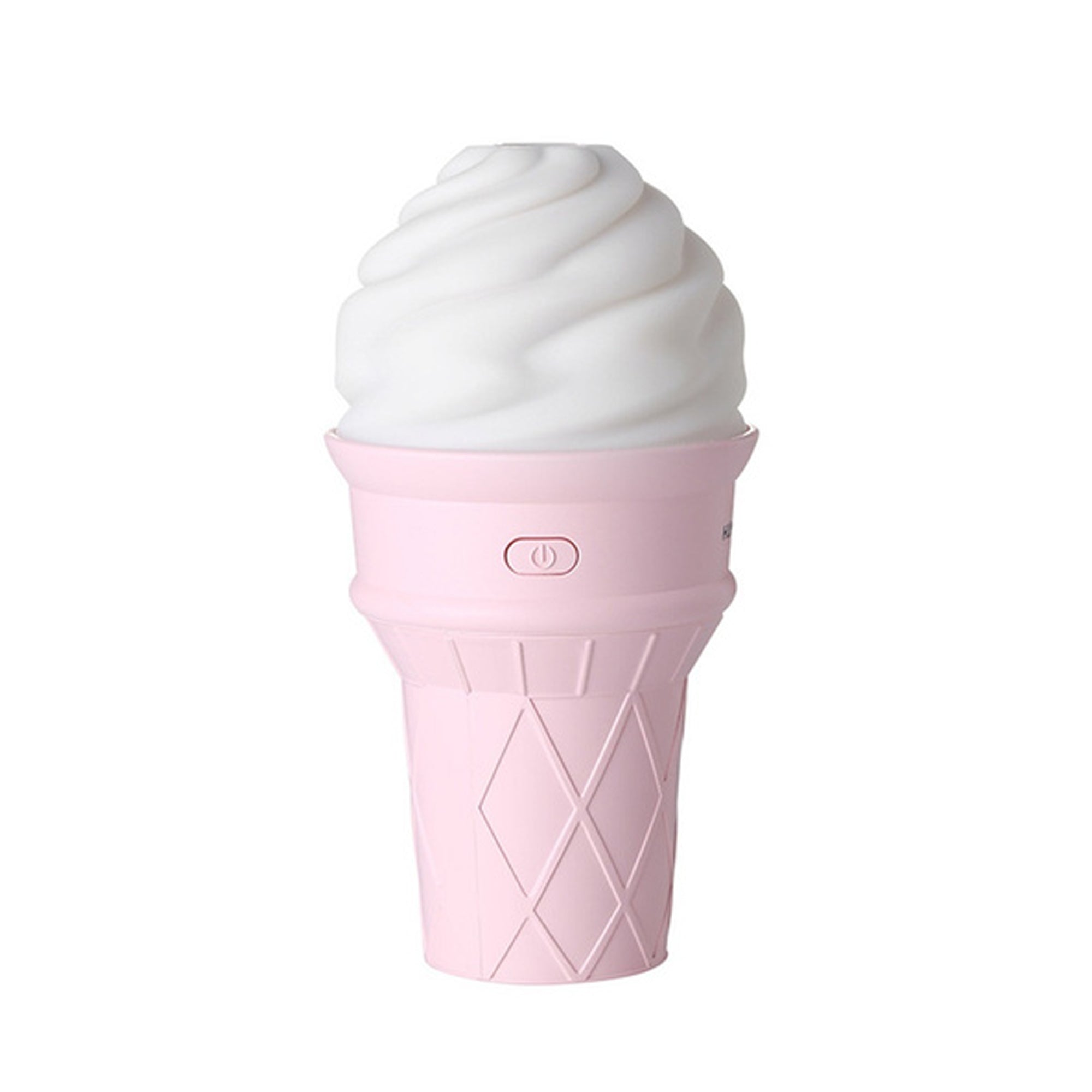Ice cream LED humidifier showcasing multiple light modes
