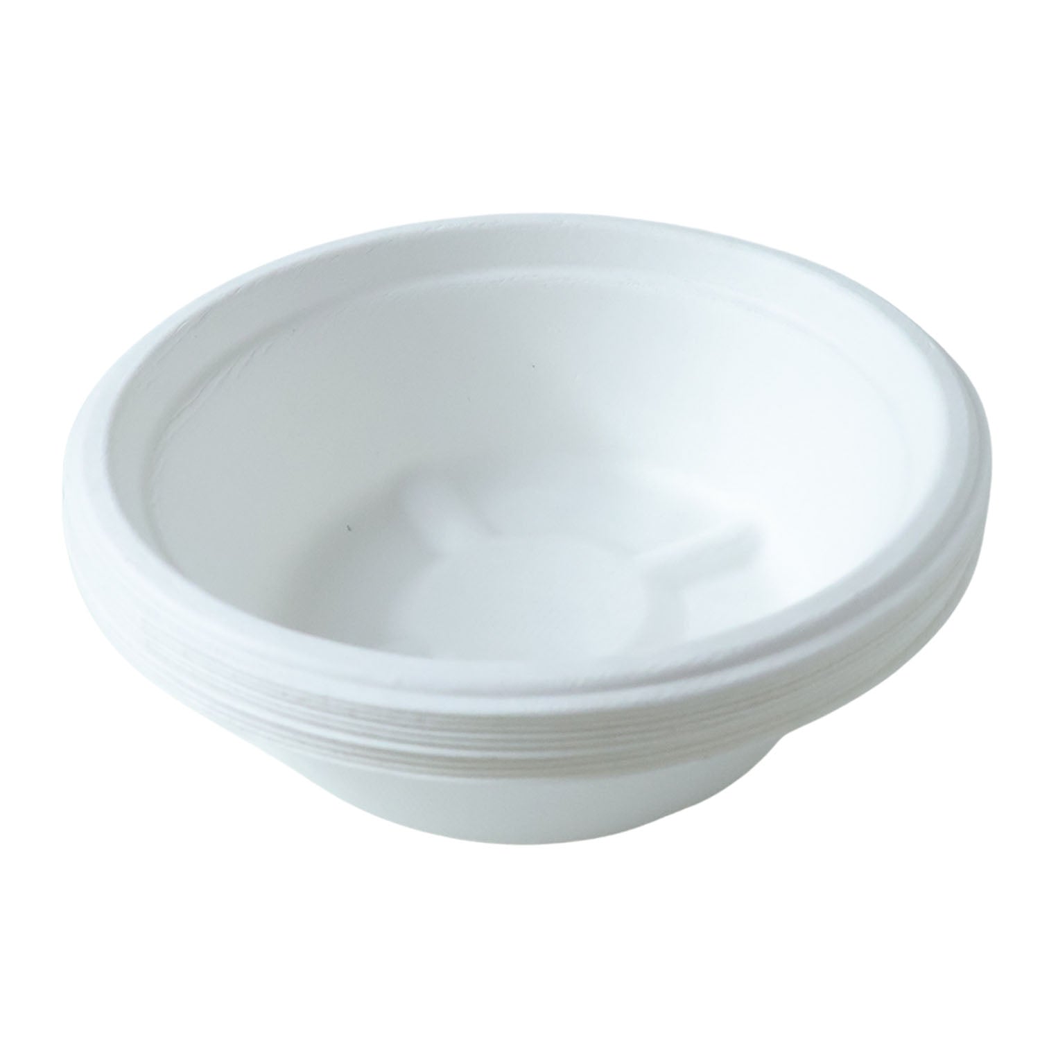 Vegnar eco-friendly compostable 240ml bagasse bowl with dessert inside