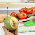 A multi-color plastic Vegetable Corer with four interchangeable drill heads displayed.