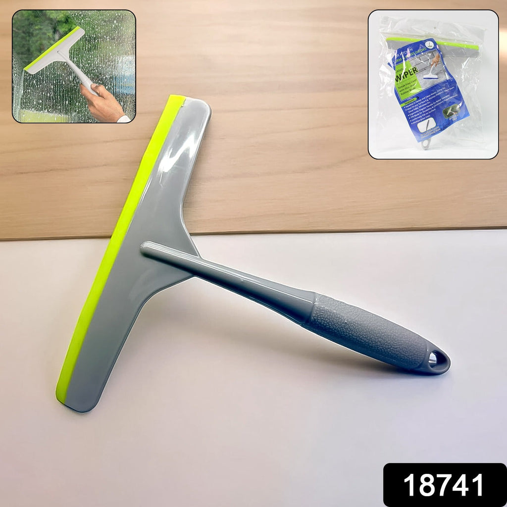 Ergonomic plastic kitchen wiper, ideal for glass and window cleaning.