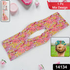 Adjustable Knotted Wire Headband for women, showcasing its flexible design.