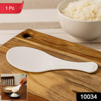 Plastic rice spoon ideal for scooping and serving rice
