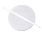 High-quality plastic rolling pin designed for easy and efficient chapati preparation.