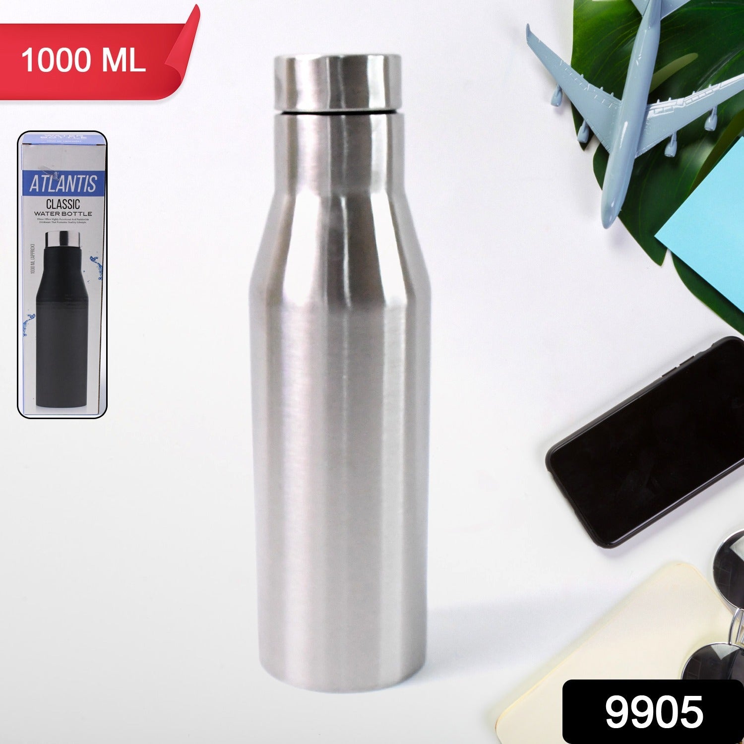 Therma Flow vacuum insulated water bottle keeping drinks temperature controlled