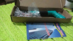 BoltForce manual steel nail gun kit showing the tool, extra nails, and accessories.