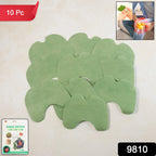 Package of 10 herbal knee relief adhesive pain support patches