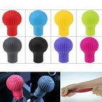 Durable and flexible gear shift knob cover crafted from high-quality silicone.