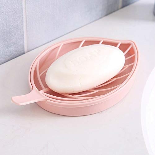 Assorted colours of the practical leaf shape soap holder.