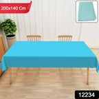 Close-up of waterproof reusable table cover fabric pattern