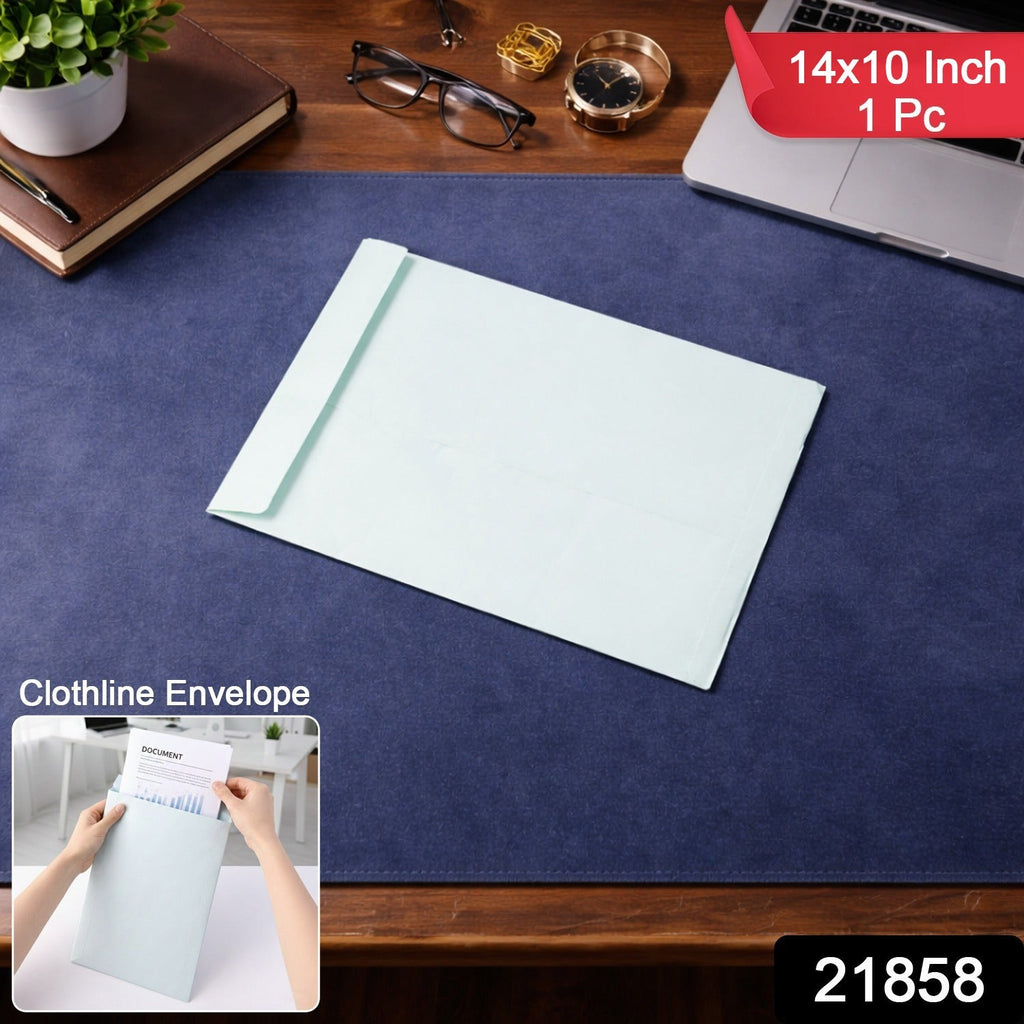 Premium durable kraft paper document envelope with quick seal closure