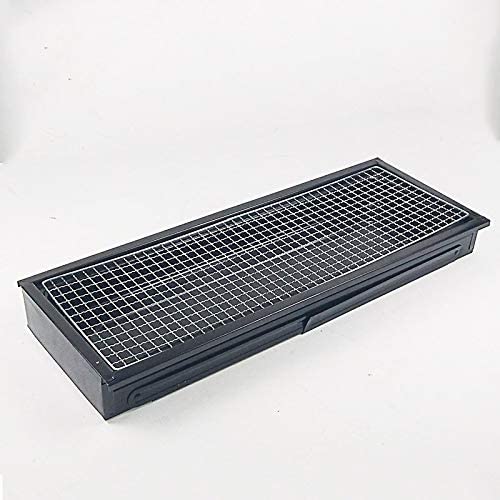 Components of the FirePot portable charcoal BBQ grill laid out for assembly.