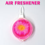 Flower-scented air freshener block effectively neutralizing toilet odours.