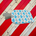 Leak-proof hot water bag with soft cover, ideal for pain relief.