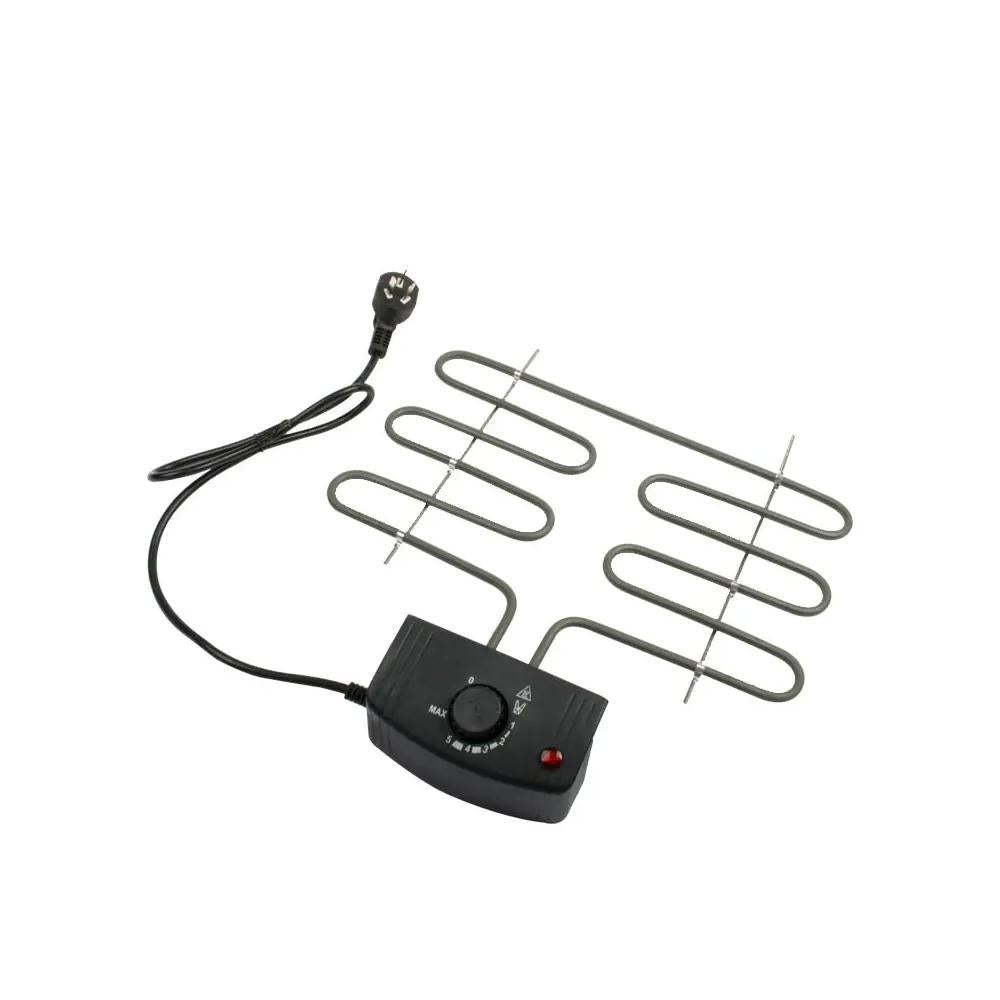 Modern design of the 2000W indoor barbecue grill.