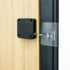 Sleek automatic sensor door closer in black, ready for easy installation.