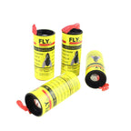Close-up of non-toxic fly catcher sticky strips.