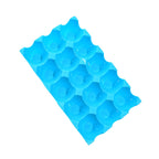 Organivo plastic egg storage tray, designed for secure and easy handling.