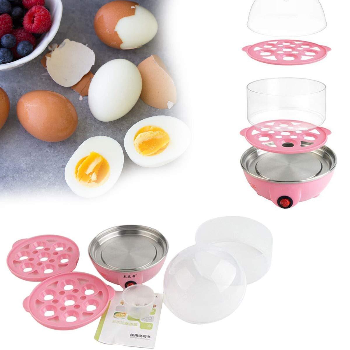 Detailed view of the components and benefits of the multi-functional egg poacher steamer.