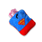 Small, lightweight hot water bag designed for easy portability and storage.