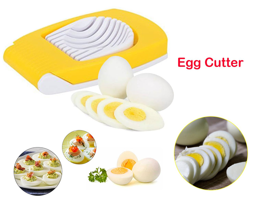 Durable ABS plastic Egg Cutter, showcasing its sturdy design and slicing wires.