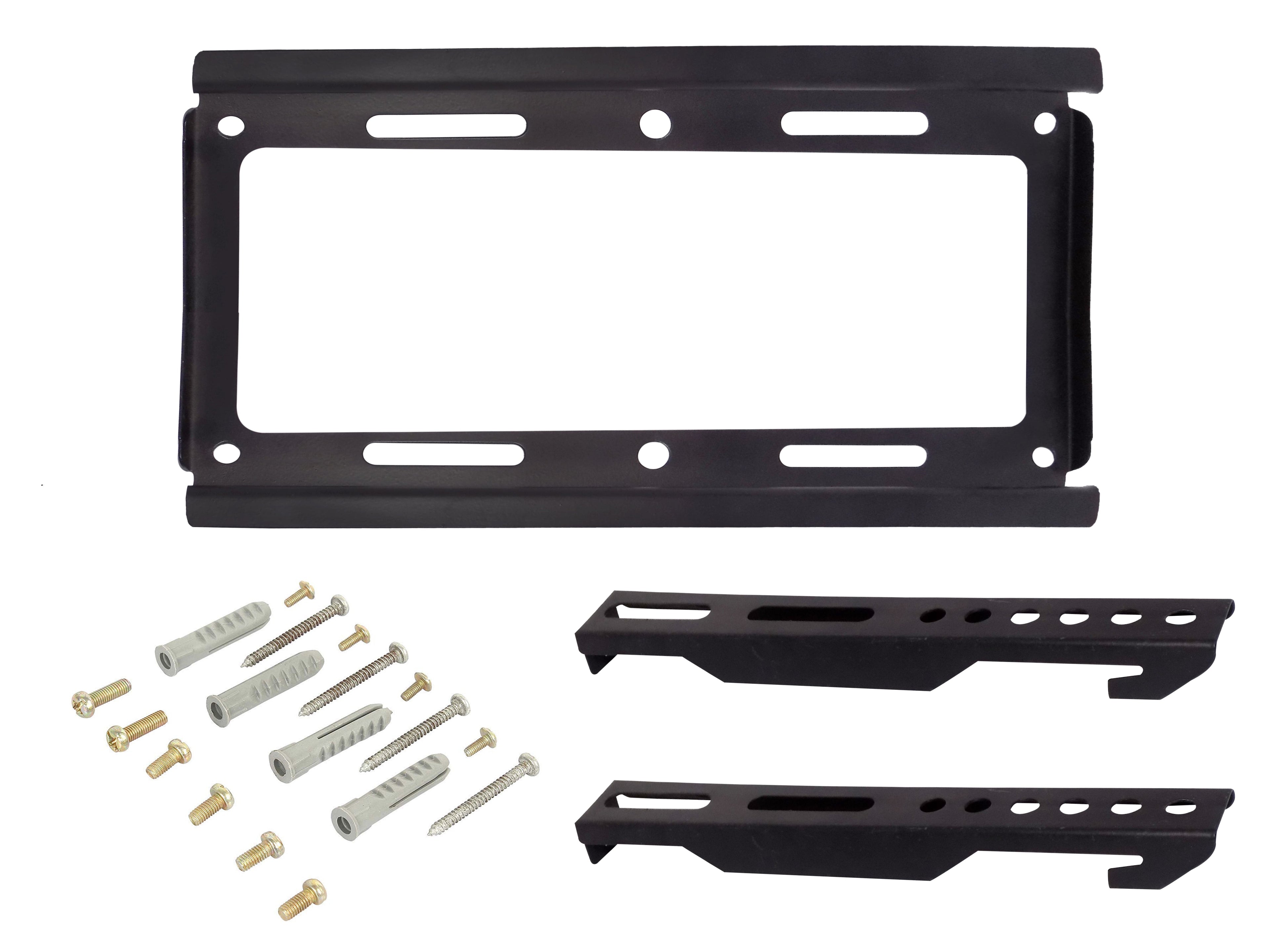 Back view of the LED TV wall mount, highlighting VESA compatibility.