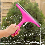 Close-up of the car mirror cleaning tool, showcasing its efficient wiping surface.