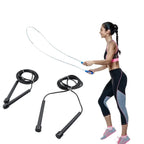 FitFuzion Speed Skipping Rope with ergonomic PVC handles.