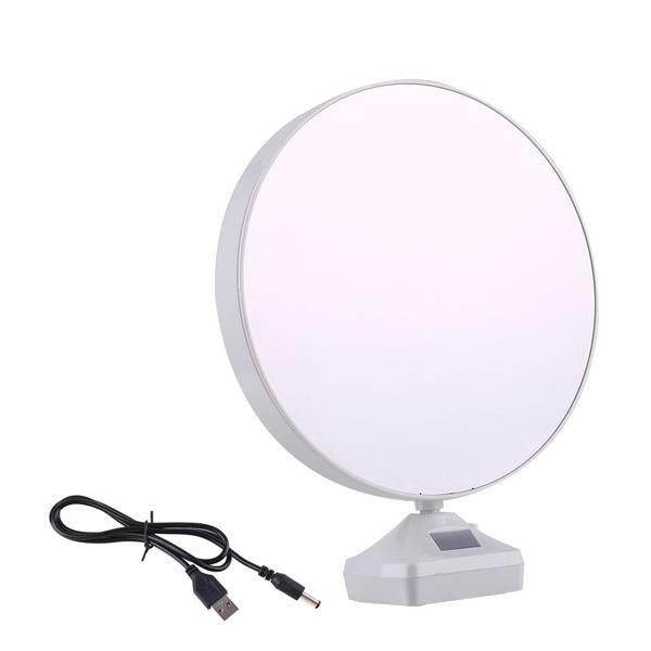 Side view of the Styleva LED Magic Mirror Photo Frame, highlighting its sleek design.