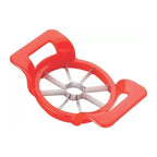 Top-down view of the multi-color Apple Cutter, highlighting its compact and practical design.