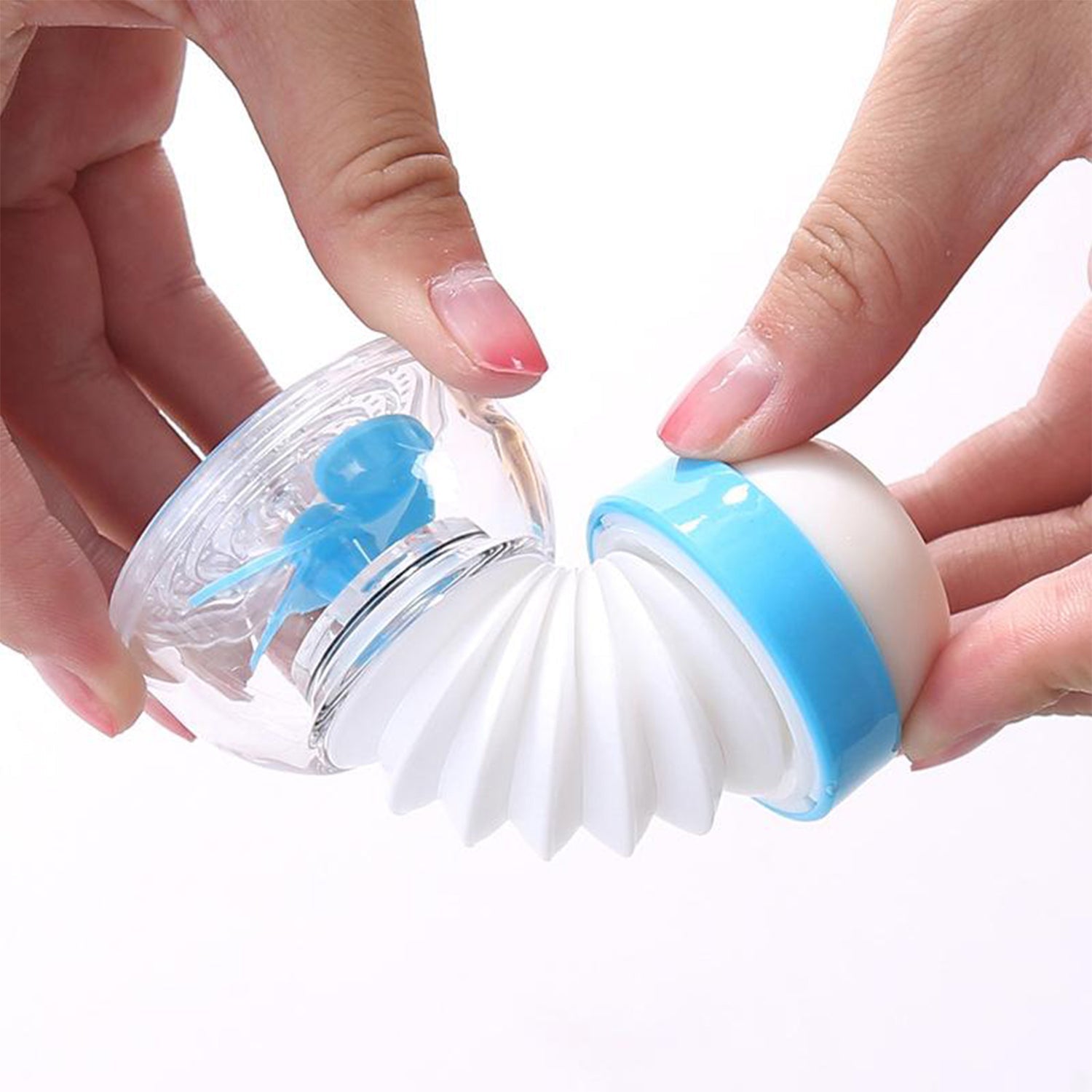Moveable faucet shower head spraying water, ideal for comprehensive kitchen sink cleaning.
