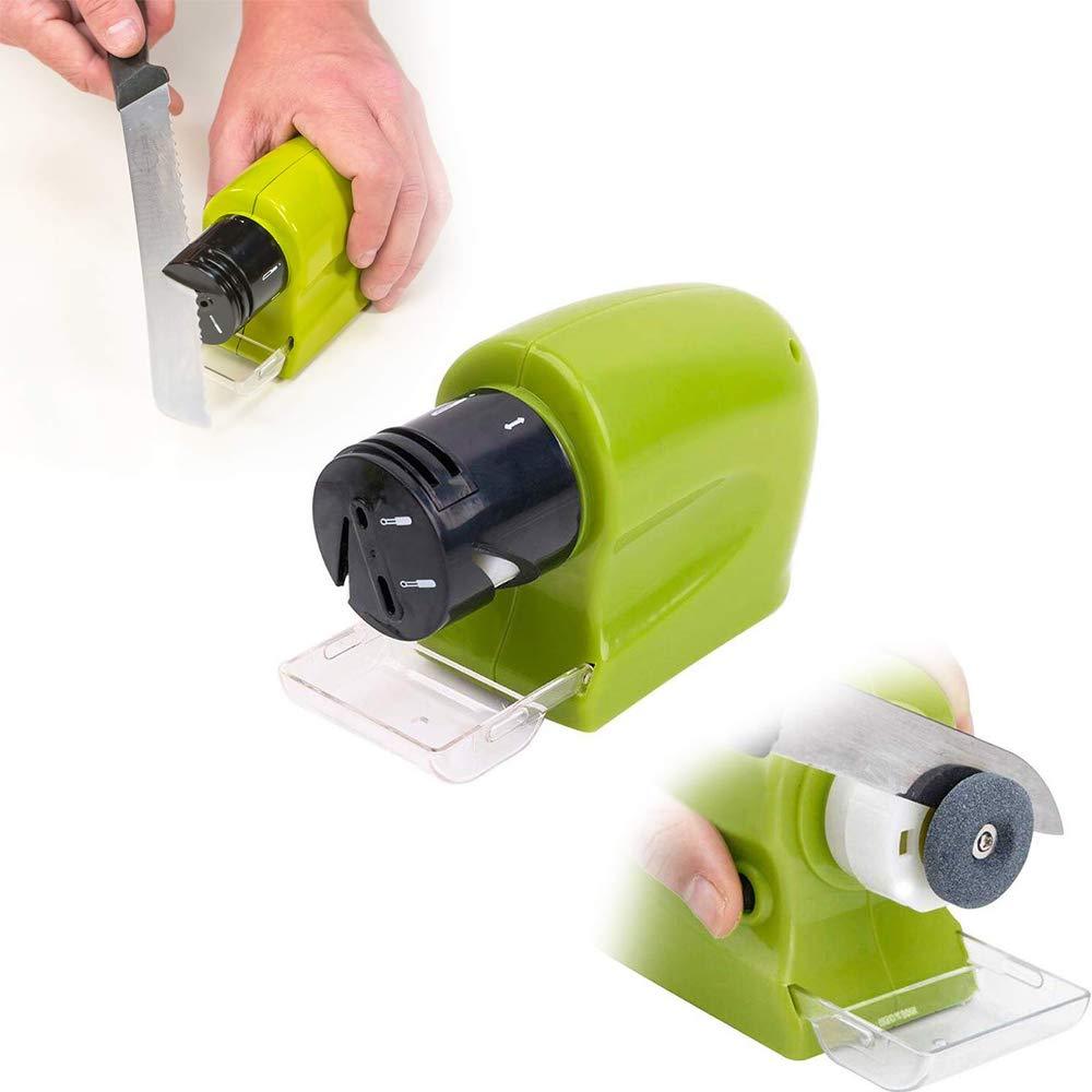 Close-up of the sharpening slot, highlighting precision for all knife types.