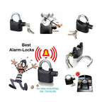 Durable chrome plated anti theft pad lock for outdoor security