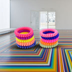 Flexible and strong telephone wire hair ties in various shades.