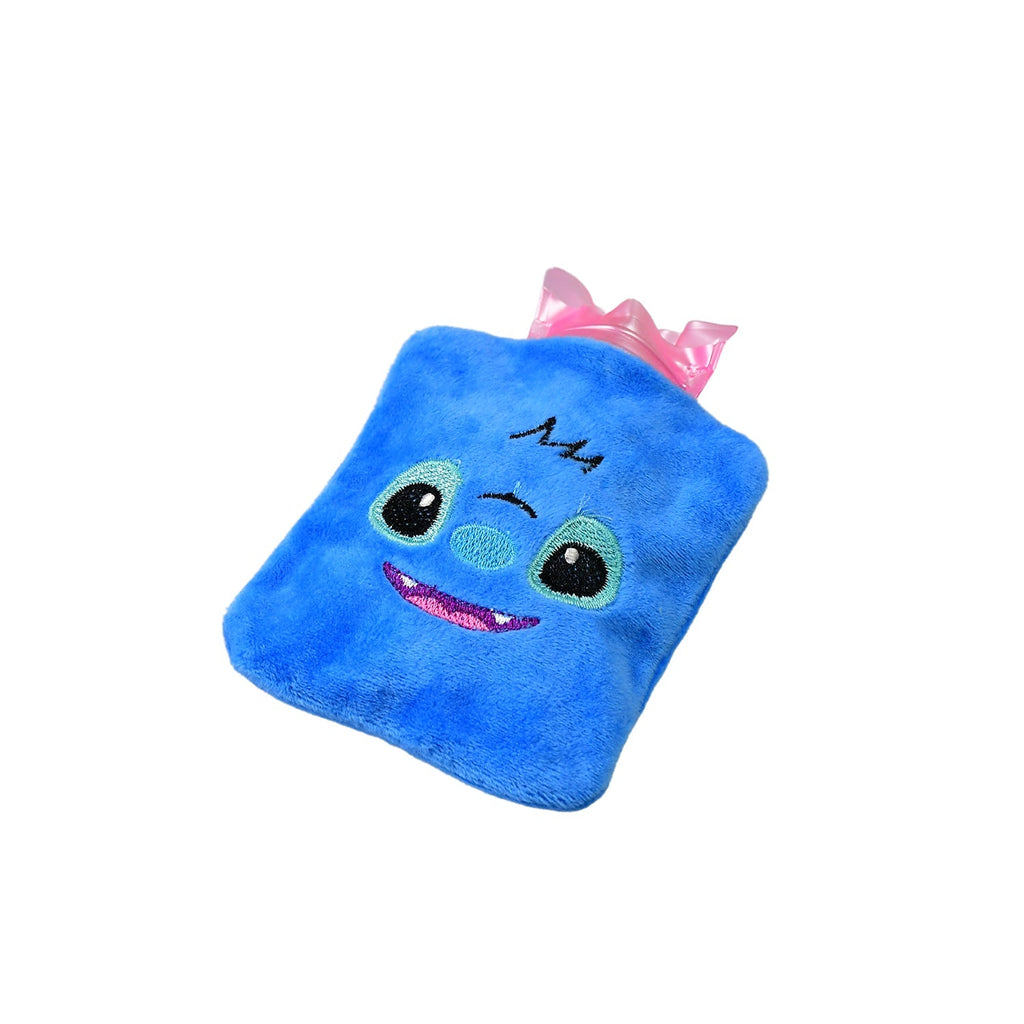 Ergonomic design of the small hot water bag, easy to hold for soothing warmth.
