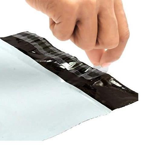 Stack of FERVENT Tamper Proof Courier Bags, 12x14 inches, in a bundle.