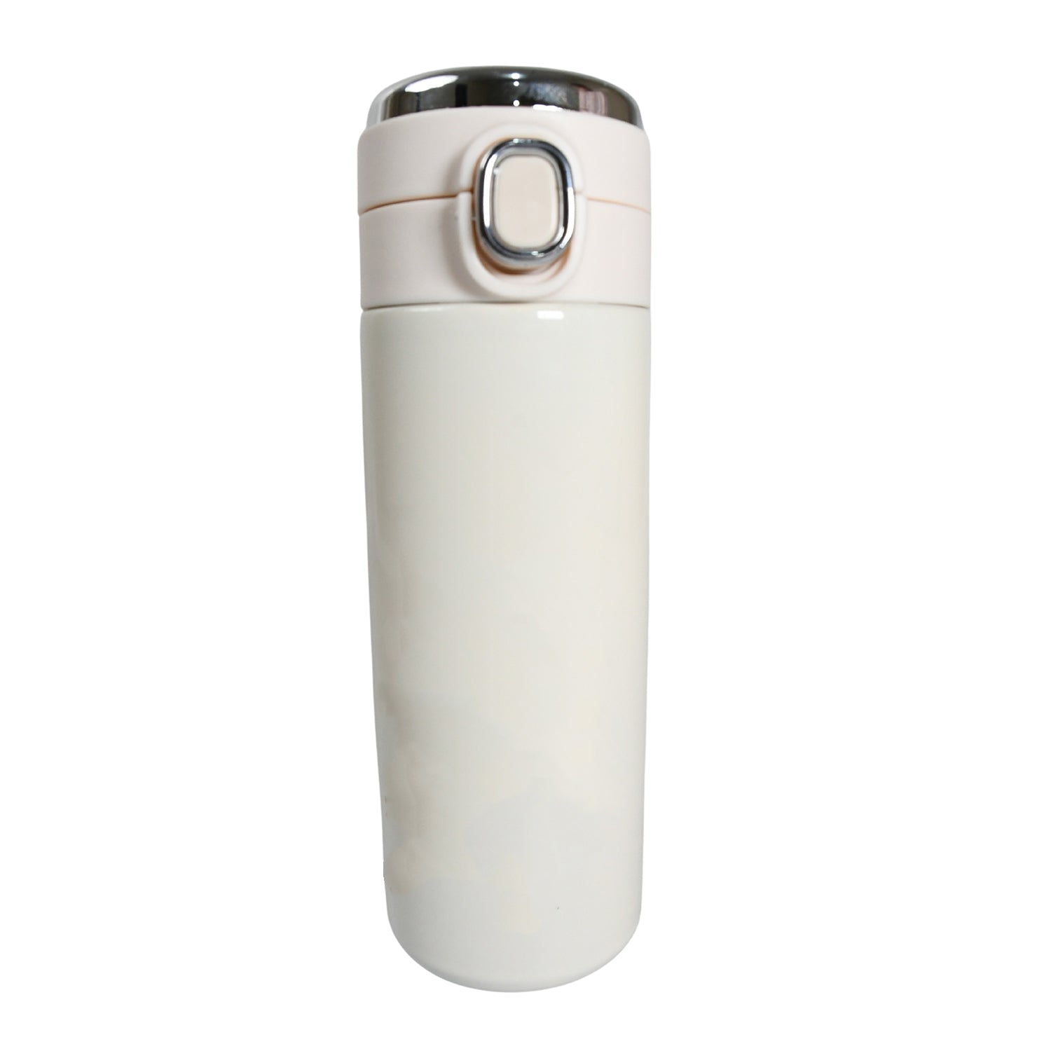 A person holding the portable and leak-proof Smart Insulated Water Bottle, ideal for daily use.