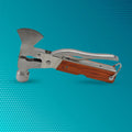 The versatile hammer multitool displayed with its various functions for everyday tasks.
