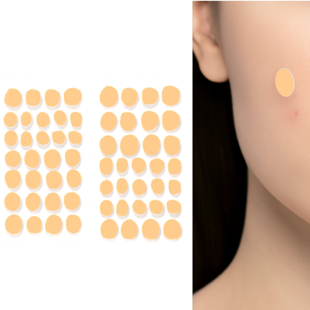 GlowForm hydrocolloid pimple patches sheet with tea tree oil for acne treatment.