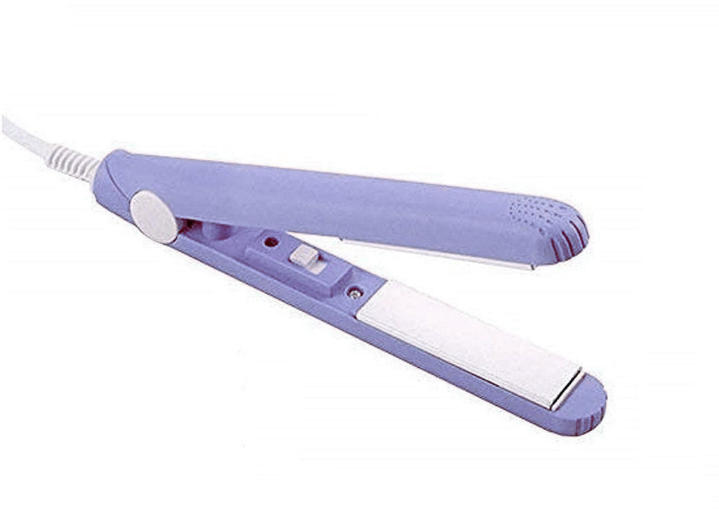 Back view of the professional mini hair styler, highlighting its long swivel cord.