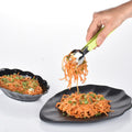 Durable multi-purpose salad tongs for serving food easily.