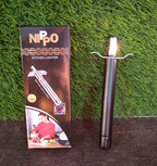 Ergonomic Stainless Steel Gas Lighter comfortably held in an Indian user's hand.