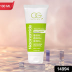 Bottle of niacinamide facewash for acne mark reduction and oil control