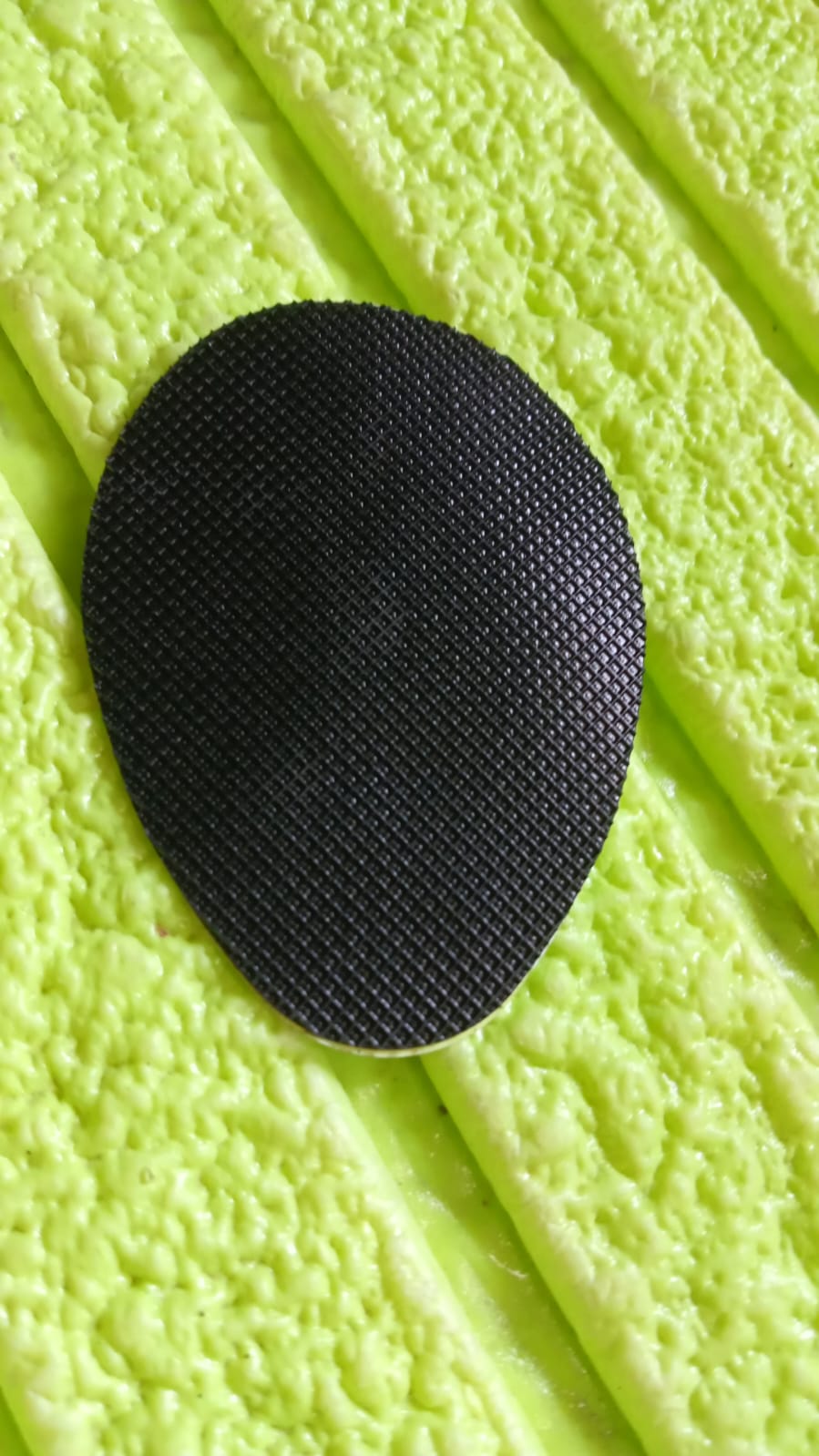 Detailed close-up of the textured surface of the Non-Slip Shoe Pads for superior grip.