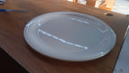 Lightweight 30 cm round dinner plate, perfect for everyday dining
